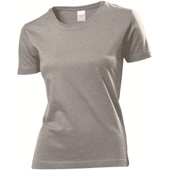 Läs mer om Stedman Classic Women T-shirt Mörkgrå bomull 3XL Dam