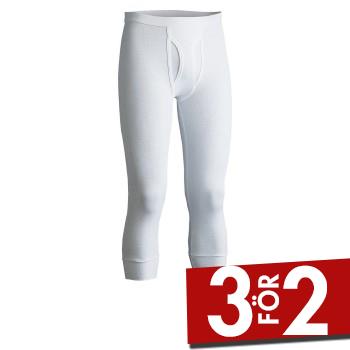 JBS Långkalsonger Original 30011 Knee Longjohns Vit bomull XXXL Herr