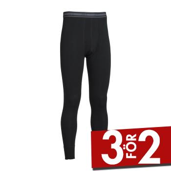JBS Långkalsonger Wool 99421 Long Johns Svart ull Large Herr – Funktionsunderställ
