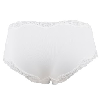 Triumph Micro and Lace Hipster White