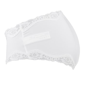 Triumph Micro and Lace Hipster White