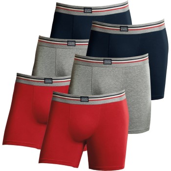 Jockey Kalsonger 6P Cotton Stretch Boxer Trunk Blandad Färg bomull XX-Large Herr | apparel & accessories - clothing - underwear & socks - underwear | ModeLejon