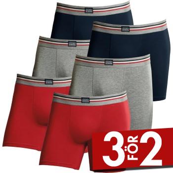 Jockey Kalsonger 6P Cotton Stretch Boxer Trunk Blandad Färg bomull Small Herr | apparel & accessories - clothing - underwear & socks - underwear | ModeLejon