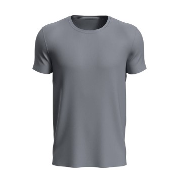 Läs mer om Stedman Active Sports-T For Men Silvergrå polyester 3XL Herr