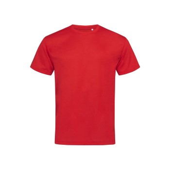 Stedman Active Cotton Touch For Men Röd polyester Medium Herr