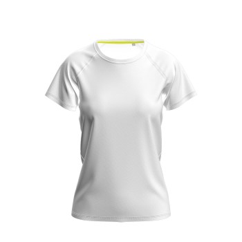 Stedman Active 140 Raglan For Women Vit polyester X-Large Dam | apparel & accessories - clothing - shirts & tops | ModeLejon