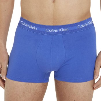 Läs mer om Calvin Klein Kalsonger 3P Cotton Stretch Low Rise Trunks Flerfärgad-2 bomull Small Herr