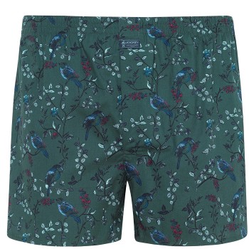 Alternativ bild 0 för Jockey Kalsonger Woven Poplin Boxer Shorts Grön bomull Medium Herr
