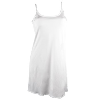 Damella Full Slip 90 cm Vit viskos 40 Dam | apparel & accessories - clothing - dresses | ModeLejon