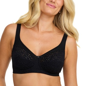 Damella BH Classic Soft Lace Bra Svart E 85 Dam | apparel & accessories - clothing - underwear & socks - bras | ModeLejon