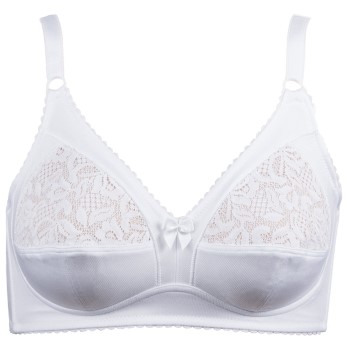 Damella BH Classic Soft Bra Vit F 95 Dam | apparel & accessories - clothing - underwear & socks - bras | ModeLejon