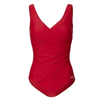 Läs mer om Damella Julia Basic Swimsuit Röd 52 Dam