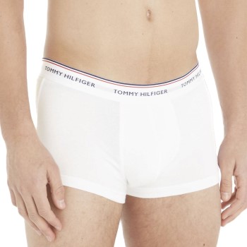 Tommy Hilfiger Kalsonger 3P Premium Essentials Low Rise Trunk Vit bomull X-Small Herr