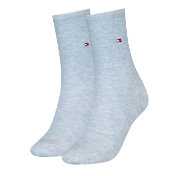 Tommy Hilfiger Strumpor 2P Women Classic Casual Socks Ljusblå Strl 35/38 Dam | apparel & accessories - clothing - underwear & socks - socks | ModeLejon
