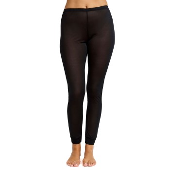 Damella Silk Leggings Svart silke XX-Large Dam | apparel & accessories - clothing - pants | ModeLejon