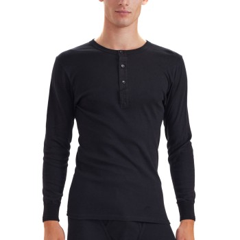 JBS Basic Grandad Black Svart bomull XX-Large Herr