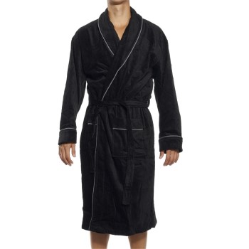 Läs mer om JBS Bath Robe Svart bomull 3XL Herr