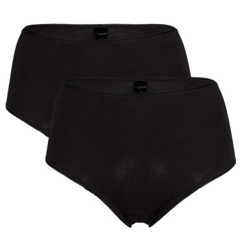 Missya Trosor 2P Lace Midi Brief Svart bomull 48 Dam | apparel & accessories - clothing - underwear & socks - lingerie | ModeLejon