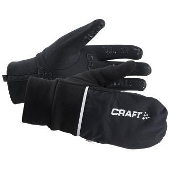 Läs mer om Craft Hybrid Weather Glove Svart polyester M (9)