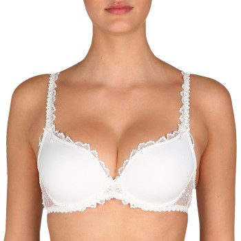 Läs mer om Marie Jo BH Jane Heart Shaped Padded Bra Benvit E 70 Dam