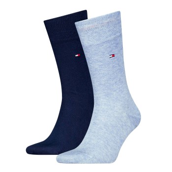 Tommy Hilfiger Strumpor 2P Men Classic Sock Blå/Ljusblå Strl 47/49 Herr | apparel & accessories - clothing - underwear & socks - socks | ModeLejon