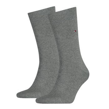 Tommy Hilfiger Strumpor 2P Men Classic Sock Grå Strl 47/49 Herr | apparel & accessories - clothing - underwear & socks - socks | ModeLejon
