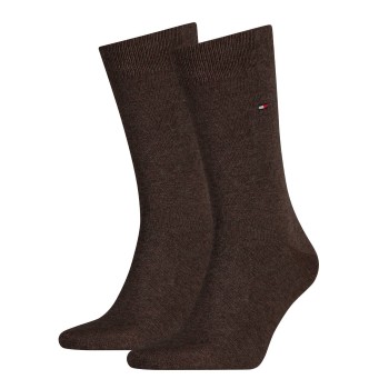 Tommy Hilfiger Strumpor 2P Men Classic Sock Brun Strl 47/49 Herr | apparel & accessories - clothing - underwear & socks - socks | ModeLejon