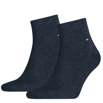 Tommy Hilfiger Strumpor 2P Men Quarter Sock Blå Strl 47/49 Herr | apparel & accessories - clothing - underwear & socks - socks | ModeLejon