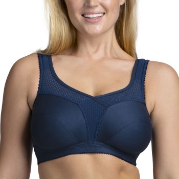 Miss Mary Cotton Fresh Soft Bra BH Mörkblå H 90 Dam | apparel & accessories - clothing - underwear & socks - bras | ModeLejon