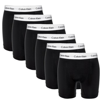 Calvin Klein Kalsonger 6P Cotton Stretch Boxer Brief Svart bomull Medium Herr | apparel & accessories - clothing - underwear & socks - underwear | ModeLejon