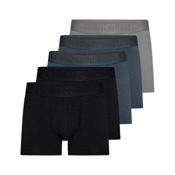 Läs mer om Resteröds Kalsonger 10P Gunnar Bamboo Boxer Svart/Blå Large Herr