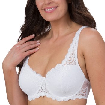 Trofe Irene Underwire Bra BH Vit polyamid D 80 Dam | apparel & accessories - clothing - underwear & socks - bras | ModeLejon
