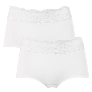 2-Pack Trofe Lace Trimmed Maxi Briefs