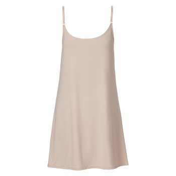 Läs mer om Trofe Slip Dress Beige polyamid XXXL Dam