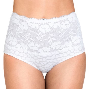 Miss Mary Jacquard And Lace Girdle Trosor Vit 52 Dam | apparel & accessories - clothing - underwear & socks - lingerie | ModeLejon