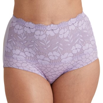 Miss Mary Jacquard And Lace Girdle Trosor Lila 54 Dam | apparel & accessories - clothing - underwear & socks - lingerie | ModeLejon