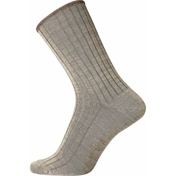 Läs mer om Egtved Strumpor Wool No Elastic Rib Socks Sand Strl 45/48