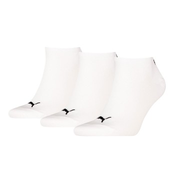 Puma Strumpor 3P Sneaker Socks Vit Strl 43/46 | apparel & accessories - clothing - underwear & socks - socks | ModeLejon