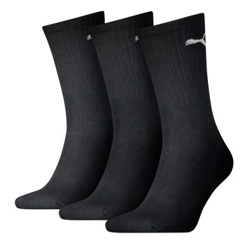 Puma Strumpor 3P Sport Crew Socks Svart Strl 39/42 | apparel & accessories - clothing - underwear & socks - socks | ModeLejon