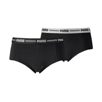 Puma Trosor 2P Iconic Mini Shorts Svart Large Dam | apparel & accessories - clothing - underwear & socks - lingerie | ModeLejon