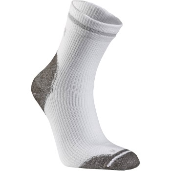 Seger Strumpor Running Mid Comfort Vit/Grå Strl 34/36 | apparel & accessories - clothing - underwear & socks - socks | ModeLejon