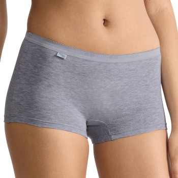 Sloggi Trosor Basic Short Grå bomull 48 Dam | apparel & accessories - clothing - underwear & socks - lingerie | ModeLejon