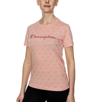 Champion American Classics T-shirt Rosa bomull Small Dam | apparel & accessories - clothing - shirts & tops | ModeLejon