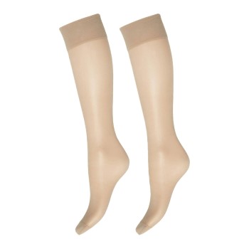 Deocy Silk Look 20d Kneehighs Strumpbyxor 2P Beige polyamid One Size Dam | apparel & accessories - clothing - underwear & socks - hosiery | ModeLejon