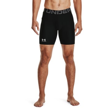 Läs mer om Under Armour Kalsonger 2P HeatGear Mid Compression Shorts Svart 3XL Herr