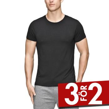 JBS of Denmark Bamboo Blend O-neck T-shirt Svart Small Herr – Kortärmade t-shirts