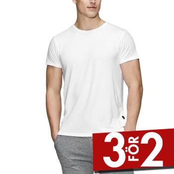 JBS of Denmark Bamboo Blend O-neck T-shirt Vit Small Herr