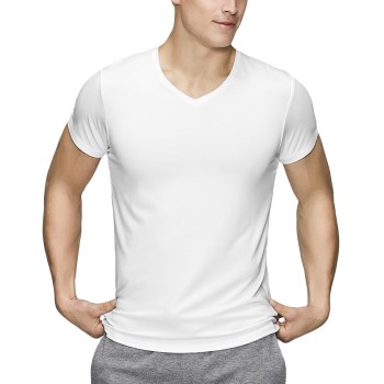 JBS of Denmark Bamboo Blend V-neck T-shirt Vit Small Herr | apparel & accessories - clothing - shirts & tops | ModeLejon