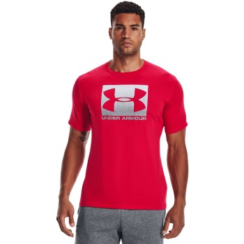 Läs mer om Under Armour Boxed Sportstyle Short Sleeve T-shirt Röd X-Large Herr