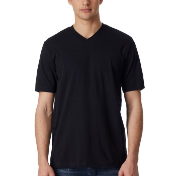 2-Pack Schiesser Essentials American T-shirts V-neck